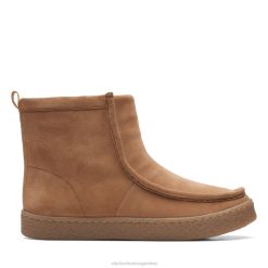 Clarks mujer Clarks Barleigh Pull con forro tostado claro BPDZ206163 bronceado claro