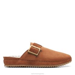 Clarks mujer clarks brookleigh mule con forro color canela sde con forro color canela BPDZ205187 bronceado wlined sde
