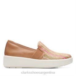 Clarks mujer Clarks combinados color tostado claro Layton Petal BPDZ203966 combinación bronceado claro