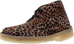 Clarks mujer clarks desert boots chukka leopardo prt po ny BPDZ20659 pony leopardo