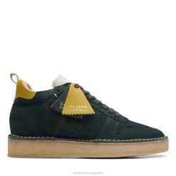 Clarks mujer clarks desert run ante verde oscuro ante verde oscuro BPDZ206082 gamuza verde oscuro