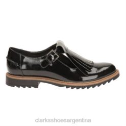 Clarks mujer clarks griff mia charol negro BPDZ203882 charol negro