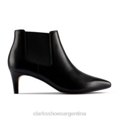 Clarks mujer clarks laina 55 boot2 de cuero negro BPDZ204147 cuero negro