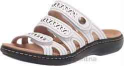 Clarks mujer Clarks mujer laurieann dee cuero blanco cuero BPDZ202258