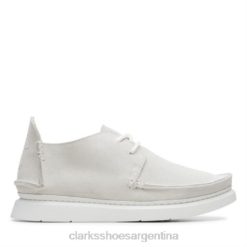 Clarks mujer clarks siete ante blanco BPDZ204002 gamuza blanca