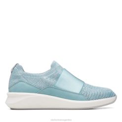 Clarks mujer clarks un rio knit punto turquesa punto turquesa BPDZ206506 punto turquesa