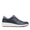 Clarks mujer clarks un rio mix cuero azul marino BPDZ203109 cuero azul marino
