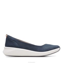 Clarks mujer clarks un rio vibe nubuck azul marino BPDZ203303 nubuck azul marino