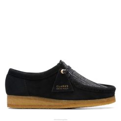 Clarks mujer clarks wallabee rafia negra BPDZ203412 rafia negra