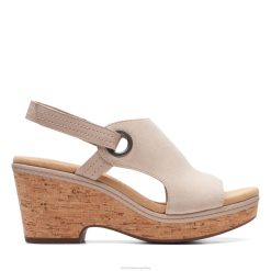 Clarks mujer giselle sea clarks ante arena BPDZ203277 gamuza arena