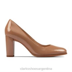 Clarks mujer kaylcara 2 patentes de praliné clarks BPDZ203990 patente de praliné