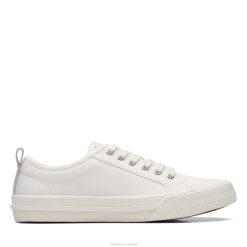 Clarks mujer lona blanca clarks roxby encaje BPDZ203264 lienzo blanco