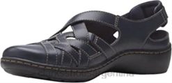 Clarks mujer mocasín cora dream plano mujer piel azul marino clarks BPDZ20286