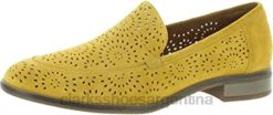 Clarks mujer mocasín trish calla amarillo bajo 8.5 w clarks para mujer BPDZ2060