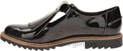 Clarks mujer mocasines clarks griff mia pen ny negros para mujer BPDZ202436 palmadita negra