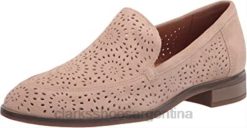 Clarks mujer Mocasines Clarks Trish Rose de ante color arena para mujer BPDZ201291 gamuza arena