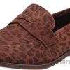 Clarks mujer mocasines trish rose para mujer con estampado de leopardo clarks BPDZ201590 estampado de leopardo