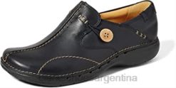 Clarks mujer mocasines un loop mujer clarks negro BPDZ201933 cuero negro