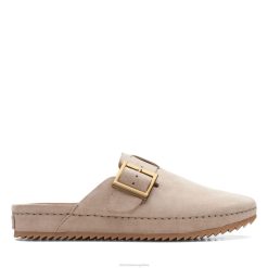 Clarks mujer mule clarks brookleigh ante arena BPDZ203258 gamuza arena