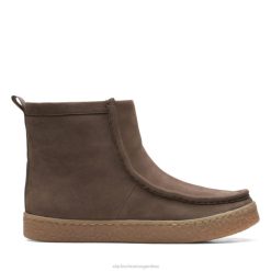 Clarks mujer Nub con forro color topo Barleigh Pull Nub con forro color topo Clarks BPDZ206164 protuberancia forrada de color topo