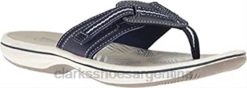 Clarks mujer Sandalia clarks brinkley jazzh azul marino sintético para mujer BPDZ2025 azul marino sintético