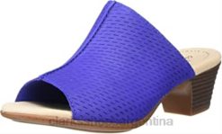 Clarks mujer sandalia de tacón caddy valarie para mujer clarks nubuck cobalto BPDZ201469 nubuck cobalto