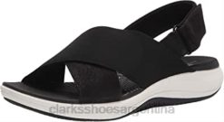 Clarks mujer sandalia mira arena mujer clarks negro textil BPDZ201111 textil negro