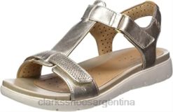 Clarks mujer Sandalias Clarks Un Haywood con barra en T para mujer BPDZ202472
