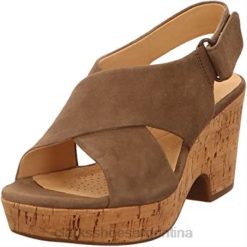 Clarks mujer sandalias con tira al tobillo maritsa ruth para mujer clarks ante oliva BPDZ20791 ante oliva