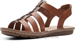 Clarks mujer sandalias con tira en el tobillo blake jewel para mujer clarks marrón BPDZ201375 marrón