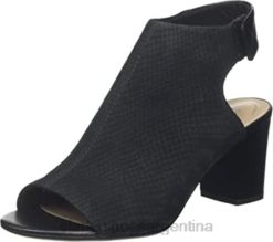 Clarks mujer sandalias con tira trasera deva bell para mujer clarks negro BPDZ202549 nubuck negro nubuck negro