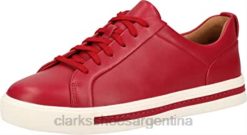 Clarks mujer sharon maui zapato rojo con cordones para mujer clarks rojos BPDZ202589