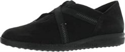 Clarks mujer tamzen step mujer slip on clarks nubuck negro BPDZ2047 nubuck negro