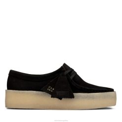 Clarks mujer taza wallabee clarks negra BPDZ203023 nubuck negro