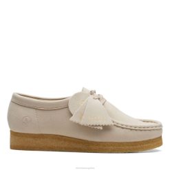 Clarks mujer wallabee clarks off white sintetizador BPDZ203173 blanquecino sin