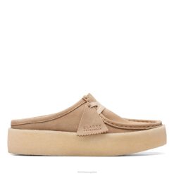 Clarks mujer wallabee cup lo clarks light tan wlined BPDZ203069 bronceado claro