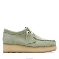 Clarks mujer wallacraft lo clarks verde pálido BPDZ203367 Verde pálido