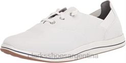 Clarks mujer Zapatilla Breeze Ave de lona blanca para mujer clarks BPDZ201644