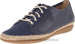 Clarks mujer zapato con cordones reeney rita para mujer clarks nubuck azul marino BPDZ202559