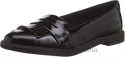Clarks niños bailarinas draw brillo niña negro clarks BPDZ20790 palmadita negra palmadita negra