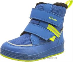 Clarks niños Bota de nieve jumper jump t para niño clarks azul BPDZ202987 azul