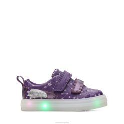 Clarks niños clarks flare fly t morado BPDZ203802 púrpura