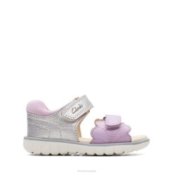 Clarks niños Clarks Lila Combi Roam Wing T BPDZ203801 combinación lila