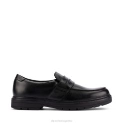 Clarks niños cuero negro clarks loxham craft cuero negro juvenil BPDZ205963 cuero negro