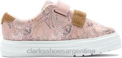 Clarks niños nova craft zapatos de cuero para niños pequeños clarks rosa BPDZ20622