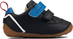 Clarks niños ti ny sun t white g cuero primeros zapatos para niño azul clarks BPDZ201750 azul