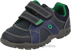 Clarks niños zapatos de primera comunión para niño clarks flash pop azul marino BPDZ201563 combinado azul marino