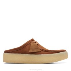 Clarks unisexo ante tostado clarks wallabee cup lo ante tostado BPDZ206080 gamuza color canela