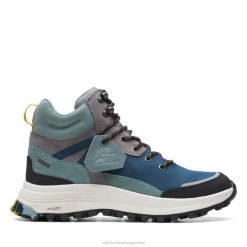 Clarks unisexo atl trek sky gore-tex teal combi teal combi clarks BPDZ206102 combinación verde azulado