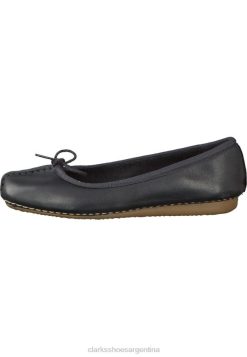 Clarks unisexo bailarinas clarks pecas hielo negras BPDZ207059 negro